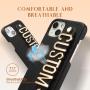 Customize Designer Leather Protective Phone Case Cover For Iphone 13 12 14 15 Pro Max 15 Plus Phone Cases With Letters Custom