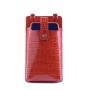 OEM ODM Custom Hot Sales Trendy Genuine Crocodile Embossed Cow Leather Mobile Phone Pouch Women Crossbody Cell Phone Bags