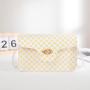 2024 Women's Fashion Shoulder Oblique Bag Small Square with Dot Flower Material Wholesale from Factory