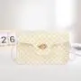 2024 Women's Fashion Shoulder Oblique Bag Small Square with Dot Flower Material Wholesale from Factory