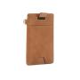 Minimalist front pocket wallet rfid blocking nice synthetic leather thin id credit card holder