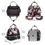 Lovevook 2022 Water-Resistant Leakproof Lunch Tote Bag for Women and Men Insulated Lunch Bag Wide-Open Lunch Box Backpacks