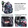 LOVEVOOK flower printing Women's Backpack for Laptop 15.6 Inch Waterproof university bags Work women travel laptop Backpacks