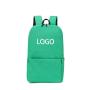Custom Solid Color High School Teen Girls Boys Schoolbag Lightweight Simple Casual Daypack College Backpack