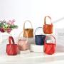 DC040 PU Wedding Decoration Candy Bag Flower Hand Gift Box Packaging Box for Wedding Birthday Party Gift Bag Packaging Box