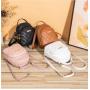 Embroidery mini backpack women wholesale 2024 ladies shoulder bag  small schoolbag leather backpacks for women