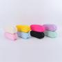 Keymay Back to School Gift Solid Color Perspnalized Chenille Varsity Letter Patches Pencil Case Pen Bag Pencil Bag for School