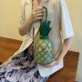 Manufacturers hot new multi-color can be customized Pineapple shaped Crossbody Purse