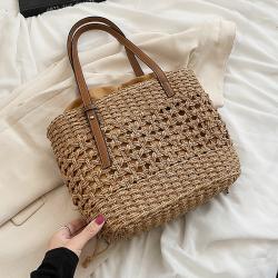 Fashion Trendy  Beach bag Hot Sales Ladies Raffia Straw Bags Women Tote Straw Bags For Women