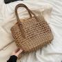 Fashion Trendy  Beach bag Hot Sales Ladies Raffia Straw Bags Women Tote Straw Bags For Women