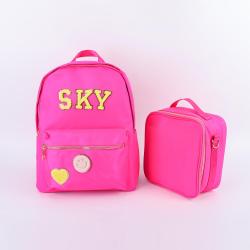 Keymay 11 Colors Custom Large Waterproof Stain proof Backpack School Backpack Bagpack For Girls