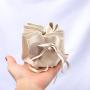 High End Microfiber Fabric Drawstring Gift Packaging Bag Microfiber Dust Suede Pouch