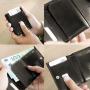 Mini Genuine Leather Card Holder Wallet For Men Slim Front Pocket Short Purse
