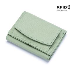 XL142 Imported RFID Genuine Leather Money Clip Wallet Japanese Style Wholesalers Ladies Coin purse Hot Sell Small Card Holder