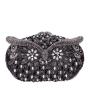 Fashion creative design woman wedding party luxury hand rhinestone crystal bags mini ladies evening bags