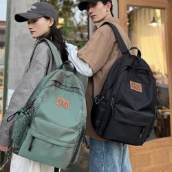 ZR858 Schoolbag New Backpack Fashion High Capacity Unisex Computer Laptop Bag Oxford High School Students Letter Backpack Sport