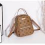 2024 Ladies Fresh and Sweet Fashion Backpack Single Strap Women's Schoolbag Wholesale Flower Printed Bag for Students