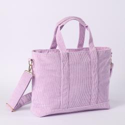 Low MOQ Factory Wholesale  New products Hot Sale Corduroy Custom Tote bag Beach Bag Women Handbags Ladies