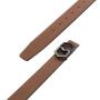 Famous Brand Genuine Leather Belt Customized Buckle Luxury Leather Belts For Men
