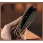 ZWY276 Men Lychee Print Genuine Leather Coin Purse Wholesale Multi-card Lightweight Card Case New Business Student Money Clip