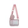 2023 Hot Sale Stadium Approved Transparent Clear PVC Shoulder Bags Fashion Vinyl Women Crossbody Bag