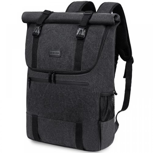 LOVEVOOK Back pack for Men Women Large Waterproof Laptop Backpack for 15.6 17 17.3 Inch Laptop Rolltop College Work Backpacks