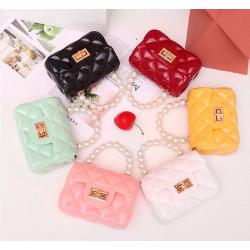 New Arrived Mini Crossbody Bag Handbags Kids Purses Handbag Jelly Bolsas Little Girl Kid Jelly Bags