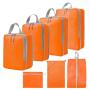 XL009-7 Foldable Travel Bag Seven Pieces Travel Organizer Set 6 Colors Accept Customized Logo Durable Essentials for Travelling