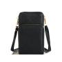 New Lady Fashion Three-Layer Zipper PU Mobile Phone Wallet Small satchel with Large Capacity Single Shoulder Multi-Functional
