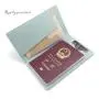 ZR555 New PU Male Female Passport Bag Soft Leather Travel Document Luggage Tag Passport Cover Multi Card Wallet Passport Clip