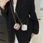 2024 Fashion Bags New Shiny Acrylic Chain Bag One Shoulder Mini Headphone Bag For Women