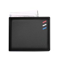 Luxury Promotional Leather Men Wallet Belt Gift Set Custom Business Leather Wallet Gift Set for men
