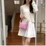 2024 Factory Wholesale Luxury Woven Leather Handbags Fast Shipping Bags Custom Color Small Bags Woven Bags for Women