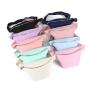 Factory Wholesale Nylon Fanny Pack Traveler Weekender Waterproof Crossbody Belt Bag Sport Zipper Waist Bag Custom Belt Bag