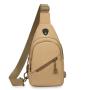 Trendy casual men's small shoulder bag