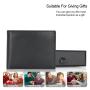 Trifold Leather Wallet for Men RFID Blocking Anti-Theft Credit Card Holder Wallet