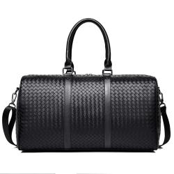 Travel Duffel Bag  Large Capacity Leather Duffel Bag for Man Waterproof  Duffel Bags