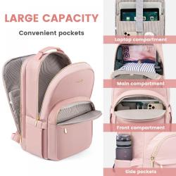 2023 LOVEVOOK new fashion women men unisex computer backpacks custom waterproof school business 15.6 17in travel laptop backpack
