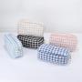 Winter Tweed Fabric Make Up Bags 5 Colors Plaid Zipper Pouch 4 Sizes Travel Toiletry Kits Men Women Makeup Organizer Pouch Bag