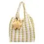 Large Capacity Korean Version Folds Cloud Puff Bag Women'S New Single Shoulder Underarm Bag Hand Canvas Shopping Bag