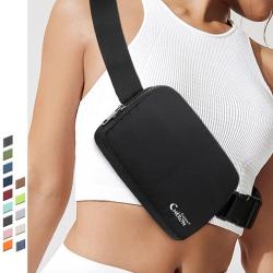 Custom Sling Waist Running Belt Bag Nylon Unisex Phone Fanny Pouch Crossbody Lemon Mini Belt Bags with Adjustable strap