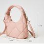 Custom Brand Women Handbag Padded Quilted Bag Casual Puffy Handbag Ladies Crossbody Bag