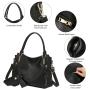 2022 New arrival Realer hobo bags high quality PU leather handbags with holster women gun bags concealed carry purse