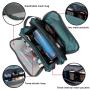 Gelory Womens Mens Travel Waterproof Toiletry Wash Shower Makeup Organizer Portable Bags Case