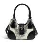 HR345 INS Dumplings Sweet Cool Lacquer Leather Underarm Bag Women's New Fashion Metal Chain Spicy Girl Versatile Shoulder Bag