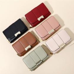 Womens Wallet Cute Elegant Long Slim Card Holder Case Minimalist Coin Purse Zip Clutch Wallets for Girls Ladies