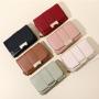 Womens Wallet Cute Elegant Long Slim Card Holder Case Minimalist Coin Purse Zip Clutch Wallets for Girls Ladies