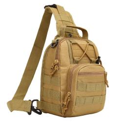 ZR438 Outdoor Sports Men's Chest Bag Diagonal Portable Unisex Polyester Zipper Crossbody Shoulder bag backpa