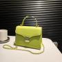 Fashion Fashion Women's Bag Versatile Stone Pattern Portable Small Square Bag Casual Chain Solid Color Buckle Shoulder Bag