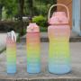 SN029 Outdoor Sports Water Bottle Portable Strap Type Warm Cup With Protective Cover 64 Ounces SBR Material Cup Protective Cover